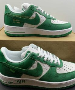 nike air force 1 low lv monogram green offwhitelo4nj