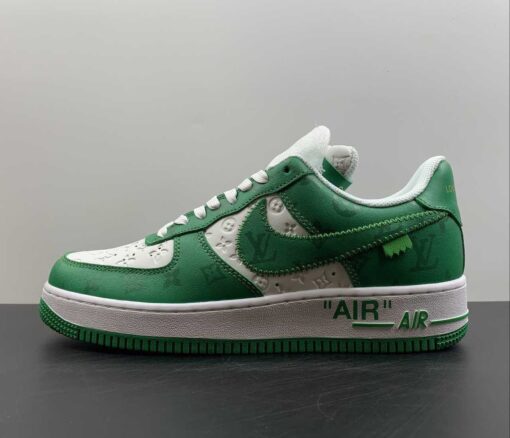 nike air force 1 low lv monogram green offwhitet0wol