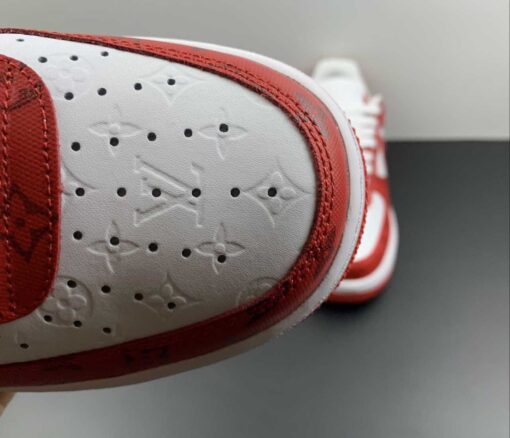 nike air force 1 low lv monogram red offwhiteqopip
