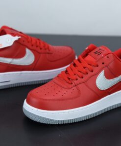 nike air force 1 low red grey for sale i4spz