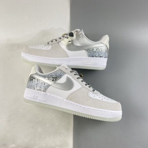 nike air force 1 low white silver for sale 2y1n3