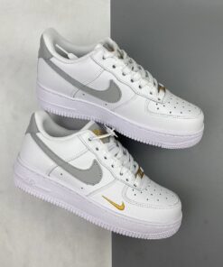 nike air force 1 low white with gold mini swooshes mexoq