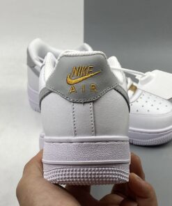 nike air force 1 low white with gold mini swooshes nzg1p