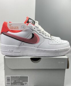 nike air force 1 low whiteblackbright crimson for sale mlyjt