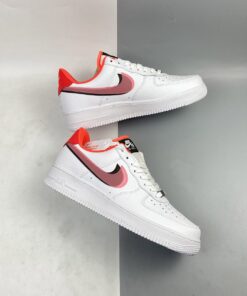 nike air force 1 low whiteblackbright crimson for sale xxuyu