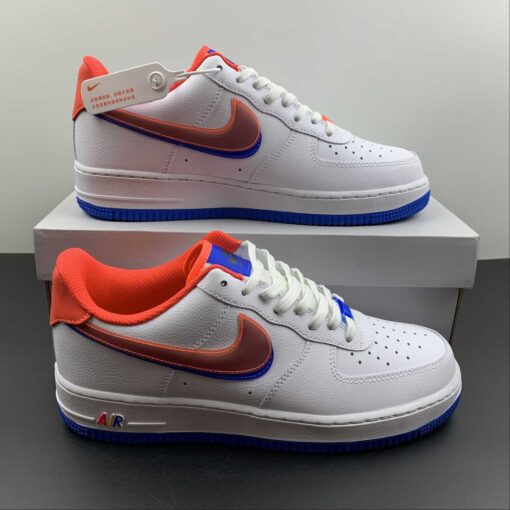 nike air force 1 low whitephoto blueuniversity goldbright crimson for sale d8i4d