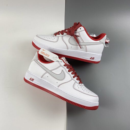 nike air force 1 low whitewhite university red for sale ibqkl