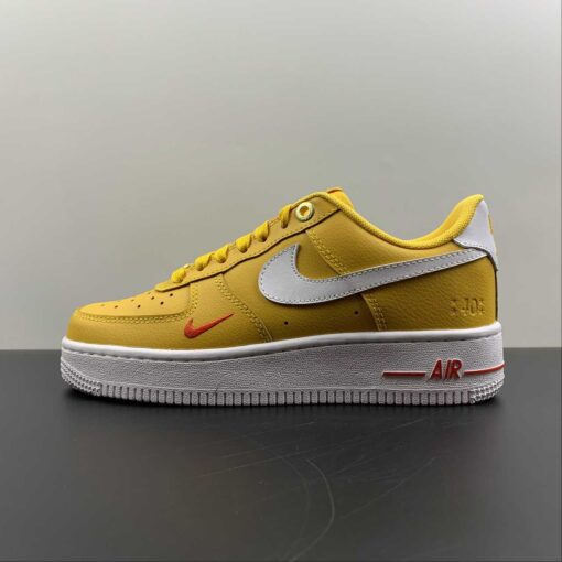 nike air force 1 low yellow ochrewhite team orange metallic gold for sale r2zrl