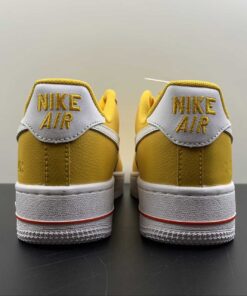 nike air force 1 low yellow ochrewhite team orange metallic gold for sale tkt2o