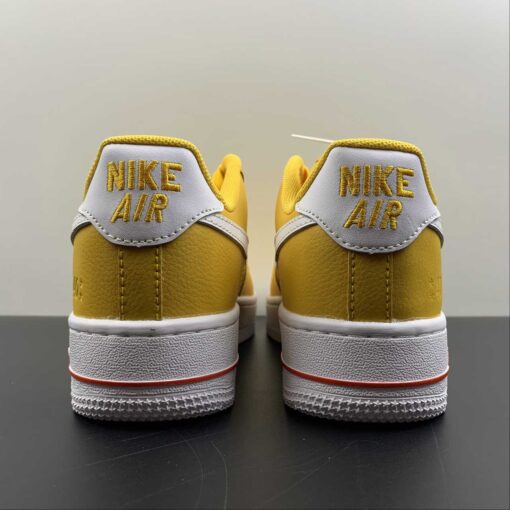 nike air force 1 low yellow ochrewhite team orange metallic gold for sale tkt2o