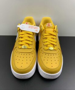 nike air force 1 low yellow ochrewhite team orange metallic gold for sale v01au