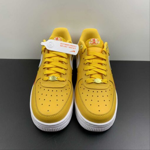 nike air force 1 low yellow ochrewhite team orange metallic gold for sale v01au