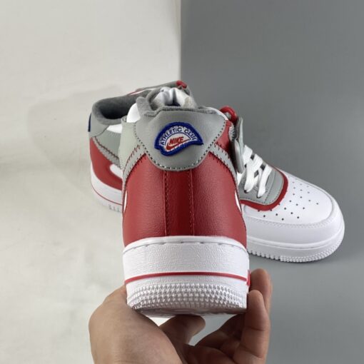 nike air force 1 mid E2809Cathletic clubE2809D white grey red for sale 0seso