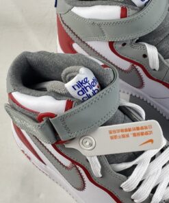 nike air force 1 mid E2809Cathletic clubE2809D white grey red for sale ahwje