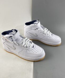 nike air force 1 mid nyc whitemidnight navygum yellow for sale oeoyl