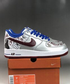 nike air force 1 premium lebron E2809Ccollection royaleE2809D metallic silverteam red 7pfr2