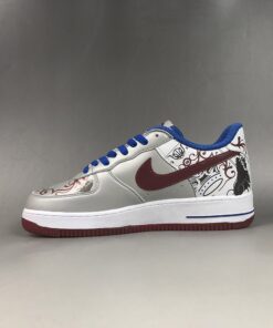 nike air force 1 premium lebron E2809Ccollection royaleE2809D metallic silverteam red okzig