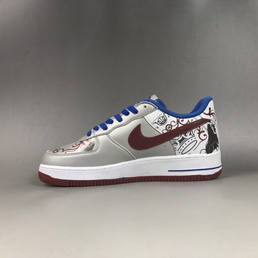 nike air force 1 premium lebron E2809Ccollection royaleE2809D metallic silverteam red okzig