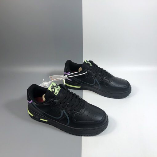 nike air force 1 react anthraciteviolet star barely volt for sale ghmui