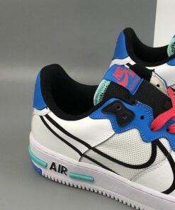 nike air force 1 react whiteblack astronomy blue laser crimson for sale n9voc