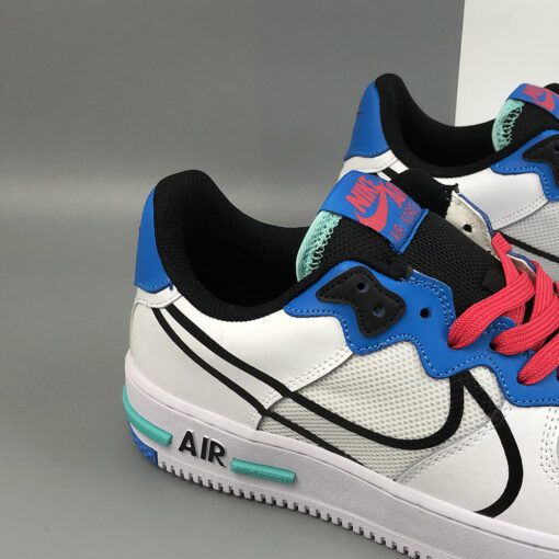 nike air force 1 react whiteblack astronomy blue laser crimson for sale n9voc