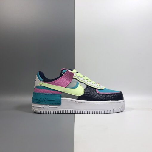 nike air force 1 shadow aquapink volt black for sale ggq0q