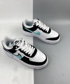 nike air force 1 shadow black white teal for sale 3xr3g