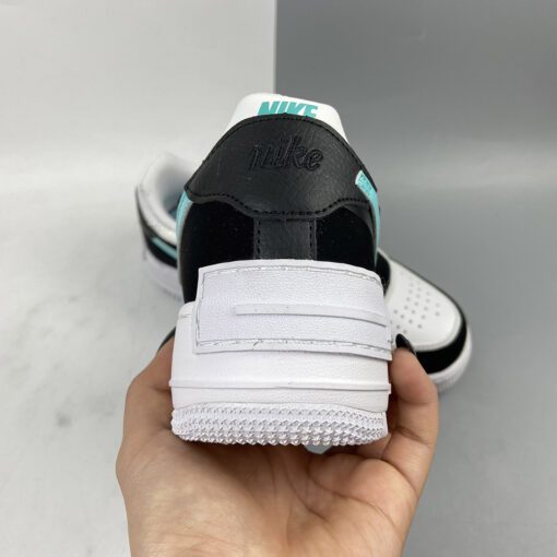 nike air force 1 shadow black white teal for sale qfkpu