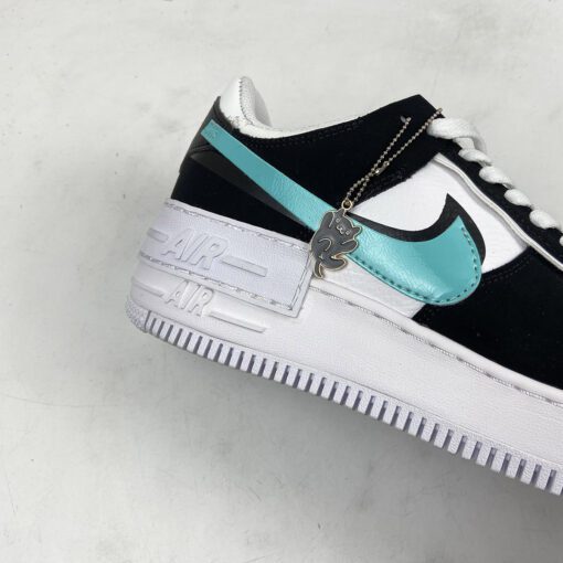 nike air force 1 shadow black white teal for sale zbozm