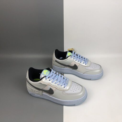 nike air force 1 shadow pure platinum snakeskin blue for sale uttsf