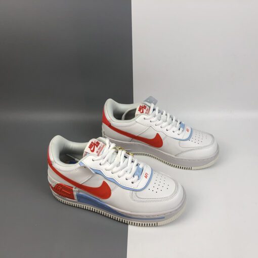 nike air force 1 shadow white team orange for sale agj0e