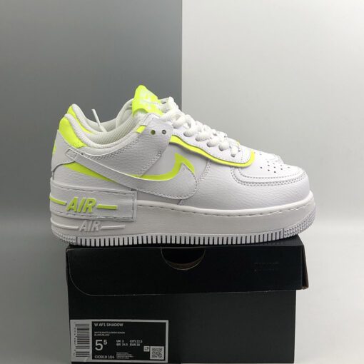 nike air force 1 shadow white volt for sale 6jpzo