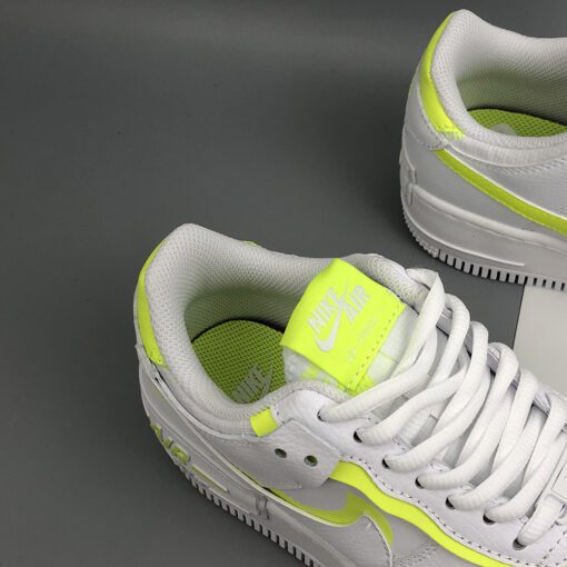 nike air force 1 shadow white volt for sale