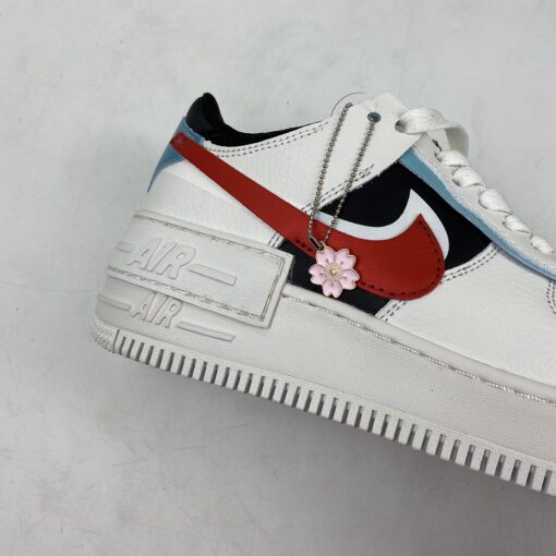 nike air force 1 shadow whitebleached aqua black chile red for sale rei17