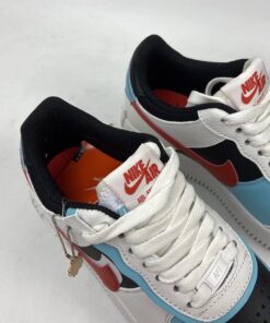 nike air force 1 shadow whitebleached aqua black chile red for sale terym