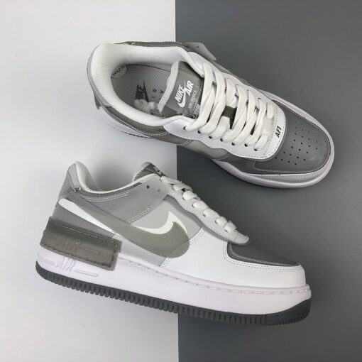 nike air force 1 shadow whiteparticle grey grey fog photon dust 6wa1j