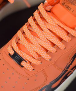 nike air force 1 skeleton brilliant orangeblack for sale zqkcx