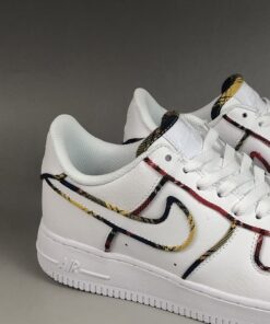 nike air force 1 tartan whiteuniversity red amarillo for sale d1ueo