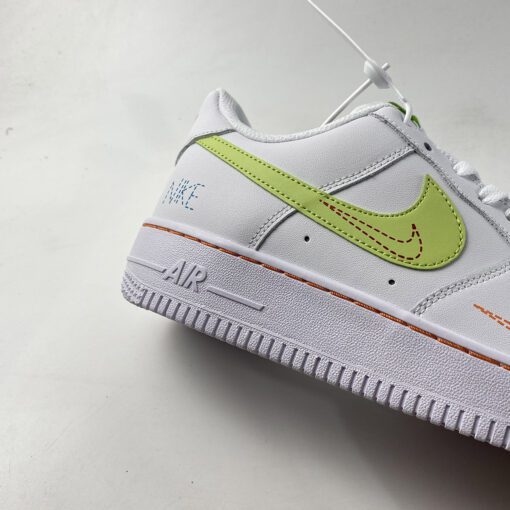 nike air force 1 whitebright crimson light photo blue lime ice for sale