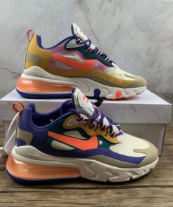 nike air max 270 react E2809CacgE2809D light mahogany brownsail white khaki orange red 2vbip