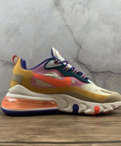 nike air max 270 react E2809CacgE2809D light mahogany brownsail white khaki orange red aee5m