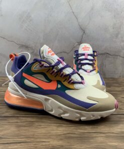 nike air max 270 react E2809CacgE2809D light mahogany brownsail white khaki orange red lbjfb