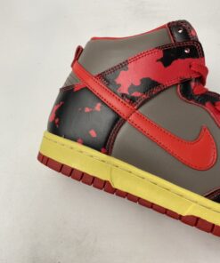 nike dunk high 1985 red acid wash university redchile red for sale 3iac7