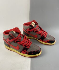 nike dunk high 1985 red acid wash university redchile red for sale fjijn