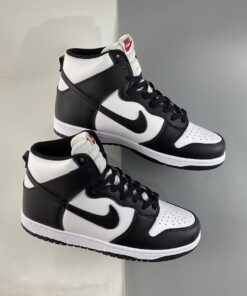 nike dunk high panda whiteblack university red for sale 2tqqs