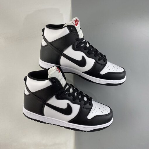 nike dunk high panda whiteblack university red for sale 2tqqs