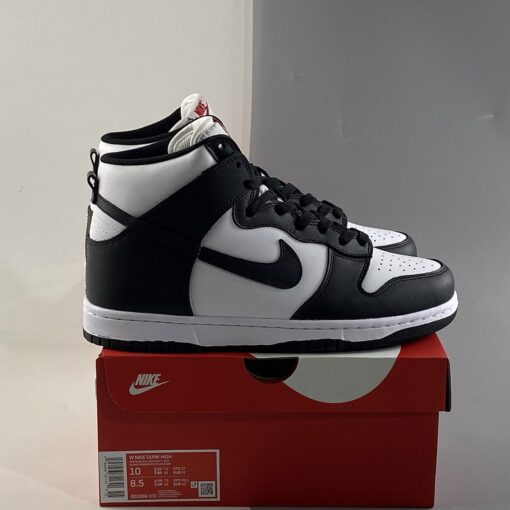 nike dunk high panda whiteblack university red for sale bzu2i