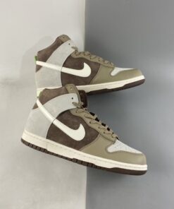 nike dunk high sailkhaki light chocolate for sale c2wfz