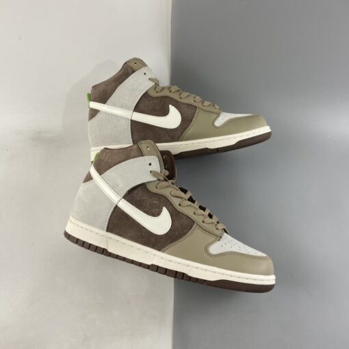 nike dunk high sailkhaki light chocolate for sale c2wfz