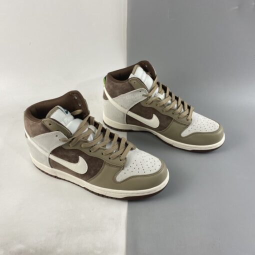 nike dunk high sailkhaki light chocolate for sale f0ibt